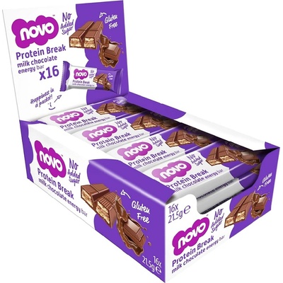 Novo Nutrition Protein Break Bar, 12x21, 5 Grams
