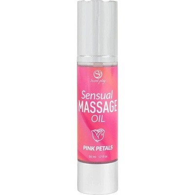 Secret Play Olej na masáž Ružové lupienky 50 ml
