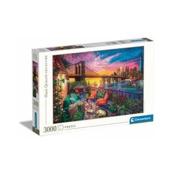 Clementoni Puzzle 3000el clm 33552 manhattan balcony pud