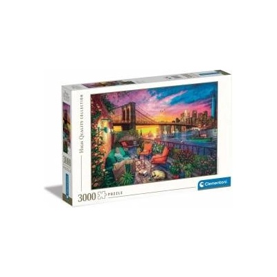 Clementoni Puzzle 3000el clm 33552 manhattan balcony pud