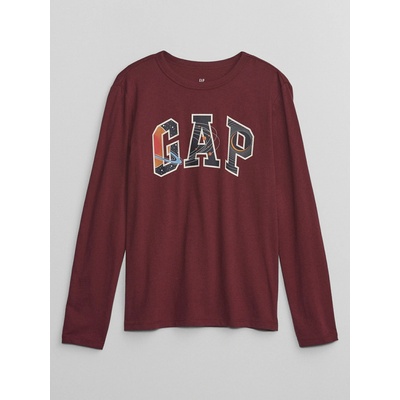 GAP detské tričko s logom červená