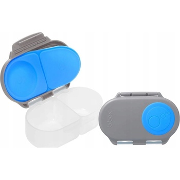 b.box svačinový box malý modrý/šedý