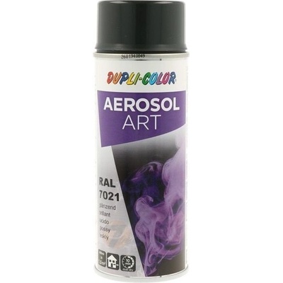 Motip Dupli Color ART farba v spreji 400 ml RAL 7021 čiernošedá lesklá