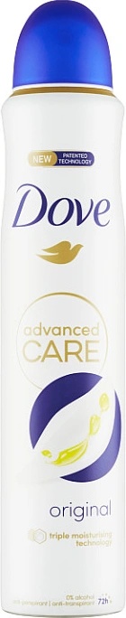 Dove Deo Spray Advanced Control Original – 100 Ml Für Langanhaltenden Schutz