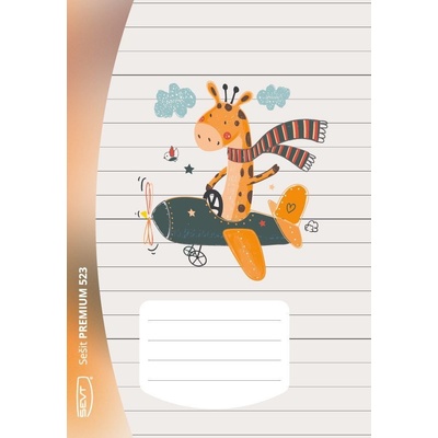 SEVT Sešit Premium 523 A5 linkovaný 12 mm – Hledejceny.cz