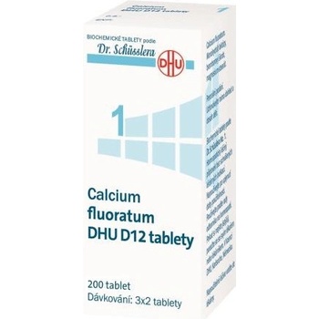 CALCIUM FLUORATUM DHU POR D6(D12) TBL NOB 200