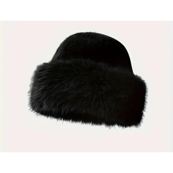 Bubla TOP kožešinová čepice černá