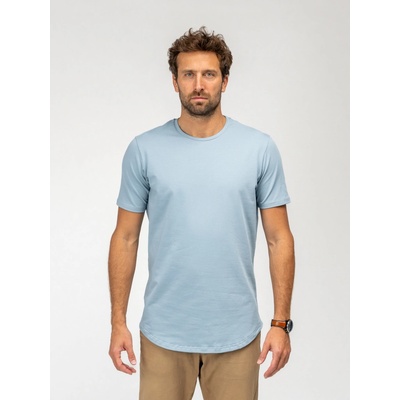 TallGuys pánské prodloužené tričko óčko Blue shadow