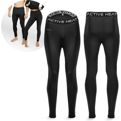 Termo nohavice Unisex čierne