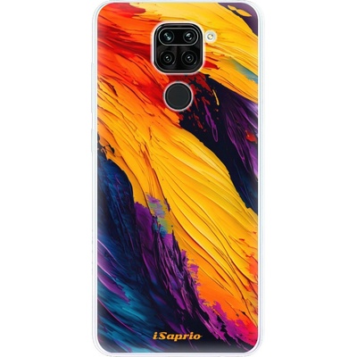 Pouzdro iSaprio - Orange Paint - Xiaomi Redmi Note 9