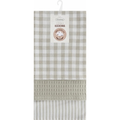 EUROFIRANY LUCY 3 ks 50 x 70 cm béžové