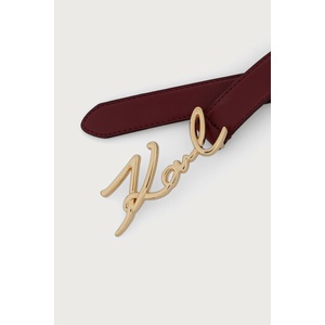 Karl Lagerfeld колан дамски от кожа K/SIGNATURE (A1W33205) - answear - 195,39 лв