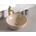 Inter Ceramic ПОРЦЕЛАНОВ УМИВАЛНИК ДАЛИЯ I875BEIGE ВЪРХУ ПЛОТ 41.5x13.5см БЕЖ МАТ (875BEIGE)