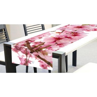 Dimex Behúň Květy jabloně TS 012 červená, ružová 40x140 cm