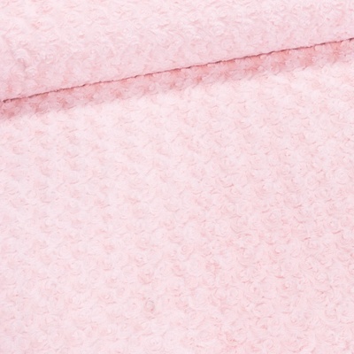 Mikroplyš / plyš 8915 387-20, hnízdečka, růžově pudrová, š.150cm (látka v metráži)