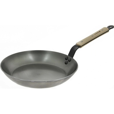 de Buyer Panvica na vyprážanie MINERAL B BOIS 28 cm drevená rukoväť