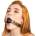 Mokko Топка за уста с отвори "leopard ball gag" 4.5 см
