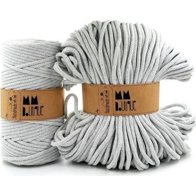 MMboutique bavlněná šňůra 6mm Light grey Varianta návinu: Přadeno
