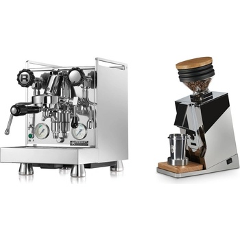 Set Rocket Espresso Mozzafiato Cronometro V + Eureka Mignon Single Dose