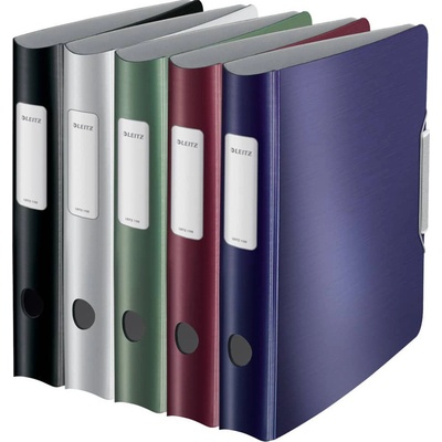 Leitz Pákový pořadač 180° Active STYLE - A4, mobilní, plastový, hřbet 6,5 cm, granátově červený
