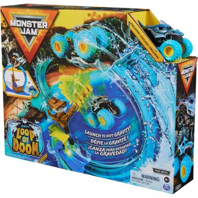 MONSTER JAM Hrací set MEGALODON ZOOP OF DOOM 1:64
