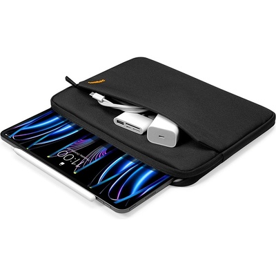 tomtoc Текстилен калъф за iPad Pro 13 (2024), 12.9 M2 (2022), iPad Pro 12.9 M1 (2021), iPad Pro 12.9 (2020), iPad Pro 12.9 (2018) - Tomtoc Tablet Sleeve (черен) (KF2319228)