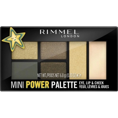 Rimmel London Mini Power Palette paletka očních stínů, rty a tváře 004 Pioneer 6,8 g – Zbozi.Blesk.cz