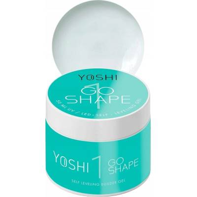 Yoshi stavební gel na nehty samonivelační Go Shape mléčný 1 50 ml