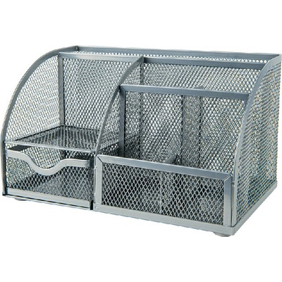 AXENT Органайзер за бюро метална мрежа Axent Сребрист (1701001-25-2125-03-A)