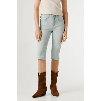 Pepe Jeans dámské kraťasy CROP HW MARY denim