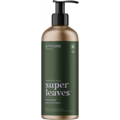 Attitude Super Leaves Hand Soap Peppermint & Sweet Orange 473 ml