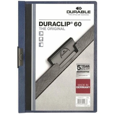 DURABLE Obal s klipom DURACLIP Original 60 tmavomodrý