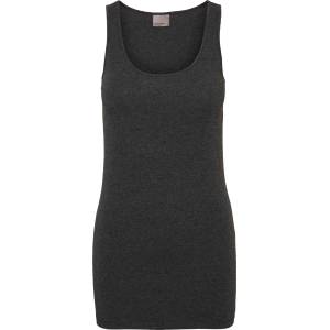 Vero Moda Women's Tank Vest - Dk Grey Melange
