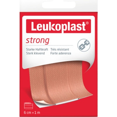 LEUKOPLAST STRONG náplasť na rany 6 cm x 1 m, pás, (inov.2020/2021) 1 ks