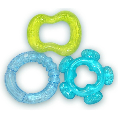 Baby Care Чесалки за зъбки Baby Care синьо-зелено 3 бр (10210380001)