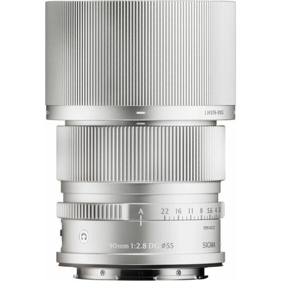 SIGMA 90 mm f/2,8 DG Contemporary pre L-mount strieborný