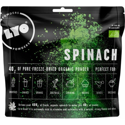 Lyofood Organický špenátový prášok 40 g
