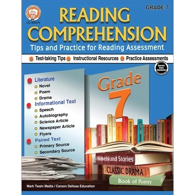 Reading Comprehension, Grade 7 Cameron SchyrletPaperback