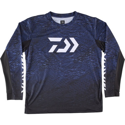 Daiwa tričko D-VEC Sun-Protection LS-Shirt Navy – Hledejceny.cz