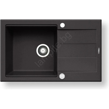 Pyramis 70167101 - Кухненска мивка SPARTA PLUS LUX 78x48 см, гранит/черен (PY0027)