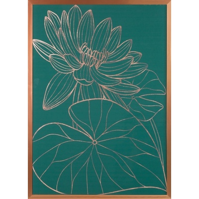 OBRAZ LIMITED COLLECTION SALVIA5 53X73 ZELENÝ