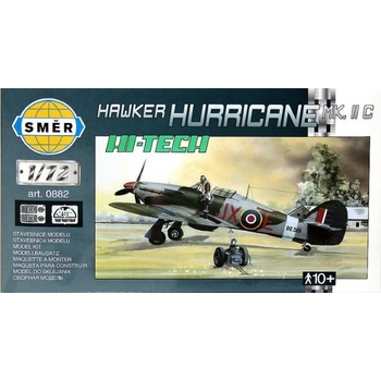 Směr Model Hawker Hurricane MK.II HI TECH 16 9x13 6cm v krabici 25x14 5x4 1:72