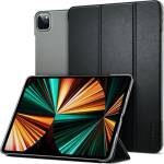 Spigen IPAD Air 13 (2025) SPIGEN SMART FOLD калъф, стоящ, активен FLIP, кожен ефект, калъф за настолен компютър, BLACK ACS07676 (ACS07676)