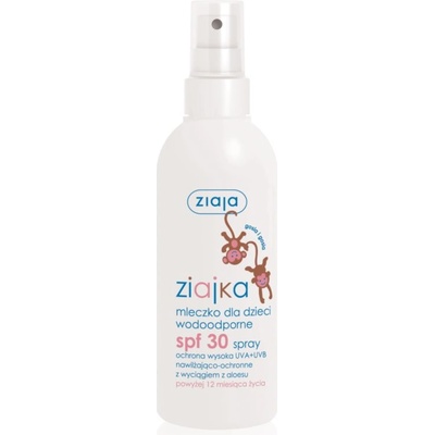Ziaja Ziajka слънцезащитно масло за деца в спрей SPF 30 170ml