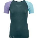 Ortovox Дамско мериносово термобельо Ortovox Women's 120 Comp Light Short Sleeve Merino base layer - Dark Arctic Grey - размер XS (115-0993-0711)