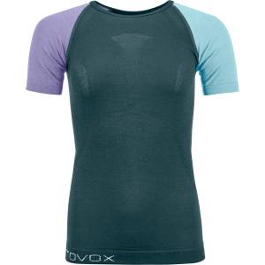 Ortovox Дамско мериносово термобельо Ortovox Women's 120 Comp Light Short Sleeve Merino base layer - Dark Arctic Grey - размер XS (115-0993-0711)