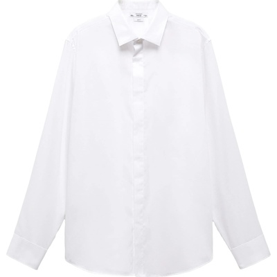 MANGO Риза 'Boston' бяло, размер XXL