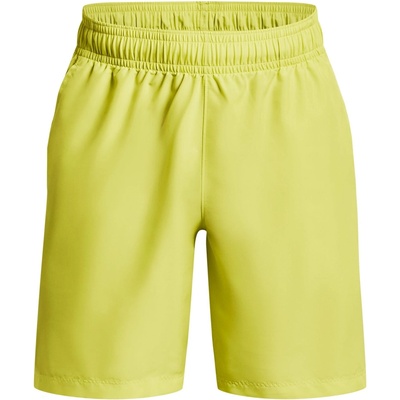Under Armour Мъжки къси панталони Under Armour Woven Graphic Shorts Mens - Yellow