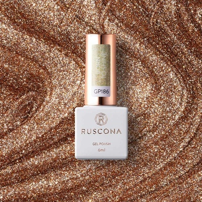 Ruscona gel lak BORN TO SHINE 186 6 ml