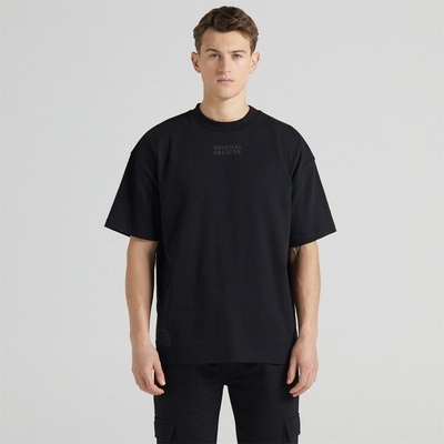 Original Creator Тениска Original Creator OC Moisture Control Art Of Doing Not Doing T-Shirt - Jet Black